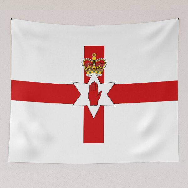 Item preview, Northern Ireland Ulster Banner Flag - Belfast Titanic & Giant's Causeway Pride designed and sold by NTGUILTY.