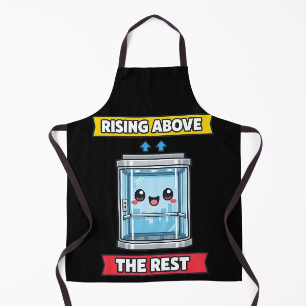 Item preview, Rising Above The Rest Motivational Elevator Design designed and sold by TeeTimeTreasure.