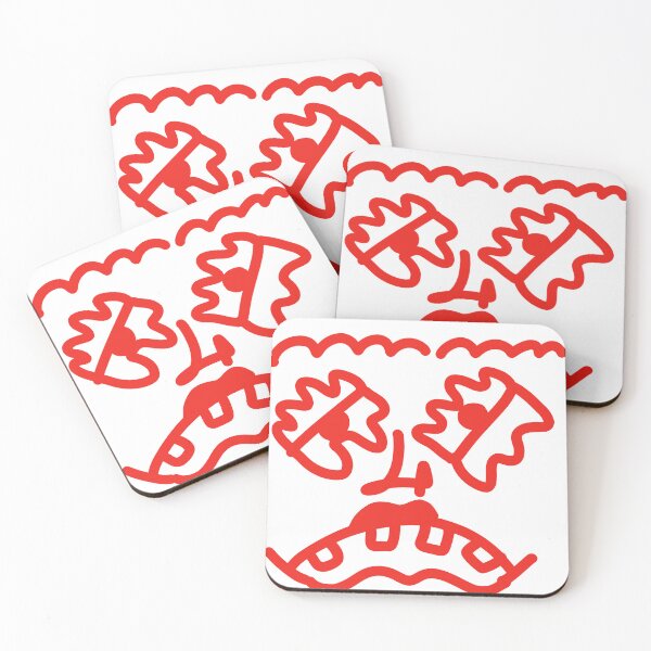 Item preview, Crazy Doodle Face – Weird Abstract Minimalist Line Art designed and sold by felipemaldonadoart.
