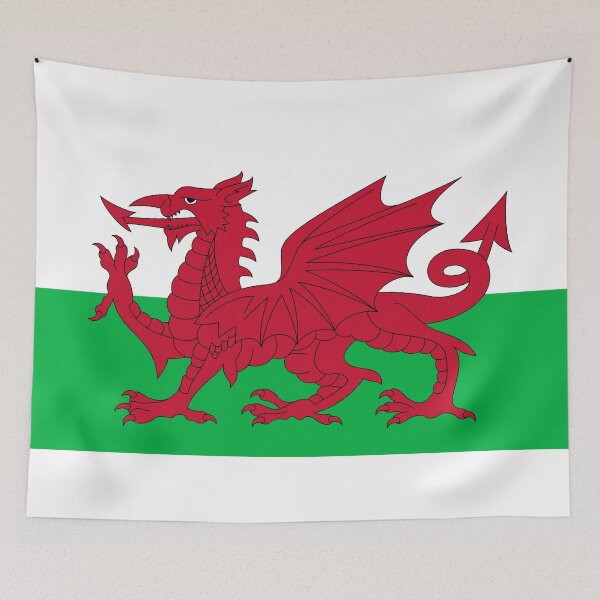 Item preview, Wales National Flag - Welsh Red Dragon & Snowdonia Celtic Pride designed and sold by NTGUILTY.