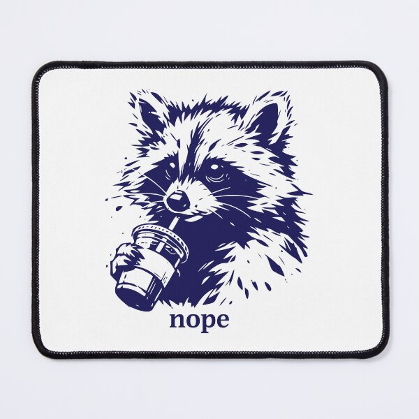 Item preview, Nope Trash Panda designed and sold by ThomasKadmon.