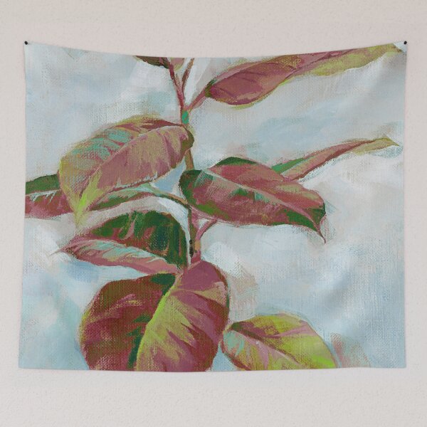 Item preview, Rubber tree Plant Painting designed and sold by Steve Haskamp.