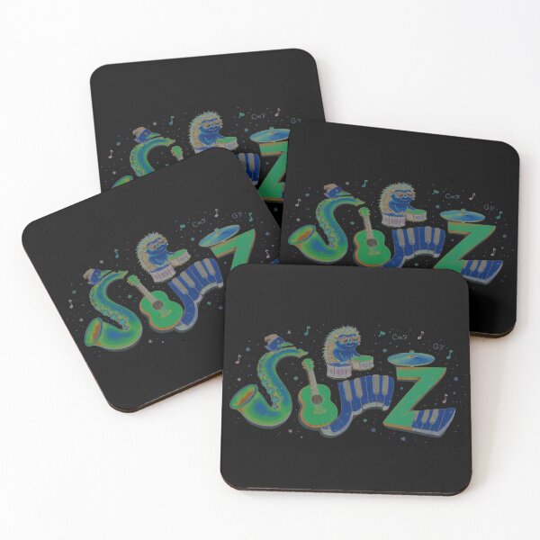 Item preview, Midnight Jazz Parade - Notes in Neon designed and sold by Jani-art-world.