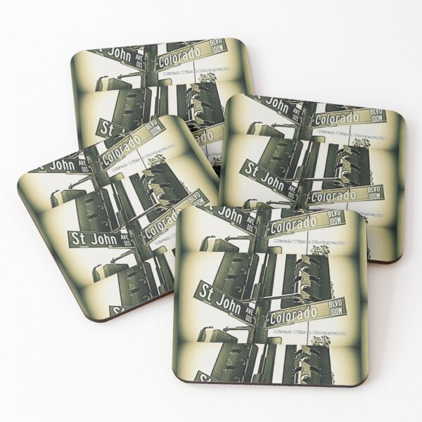 Item preview, Saint John Avenue & Colorado Boulevard, Pasadena, CA by Mistah Wilson designed and sold by The Street Sign Store.