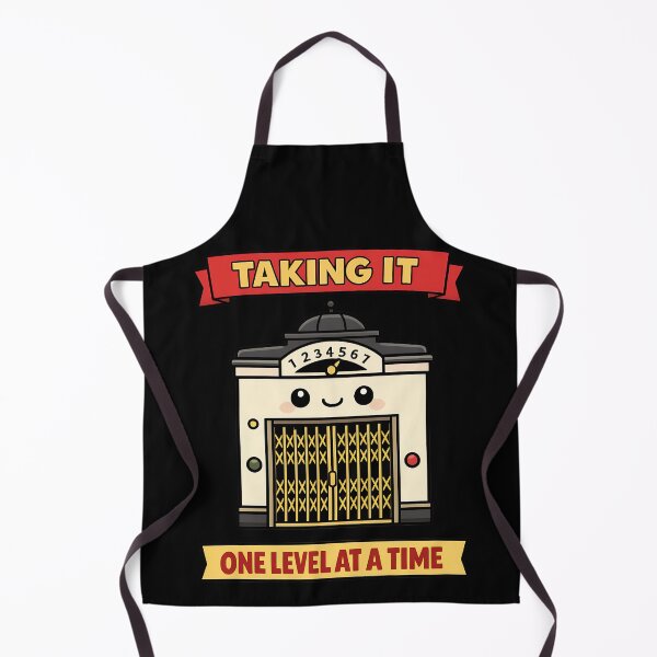 Item preview, Taking It One Level At A Time Funny Elevator Design designed and sold by TeeTimeTreasure.