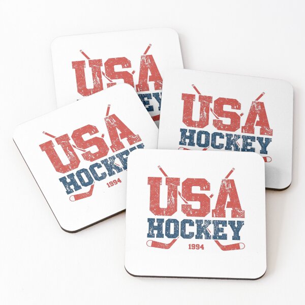 Item preview, USA Hockey 1994 Vintage Distressed Design – American Ice Hockey Fan Gift designed and sold by SOOLEZDRAWS.