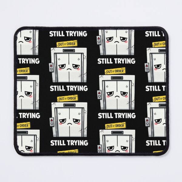 Item preview, Out Of Order Still Trying Funny Relatable Elevator Design designed and sold by TeeTimeTreasure.
