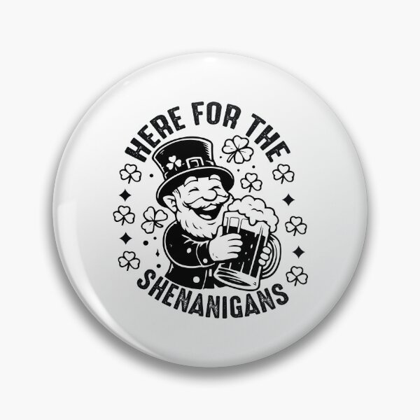 Item preview, Here For Shenanigans - St Paddys Party Power Vibe designed and sold by FuzionRaptor.