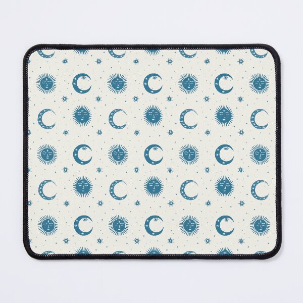 Item preview, Celestial Sun Moon Pattern Minimal Astrology Boho Night Sky designed and sold by trajeado14.