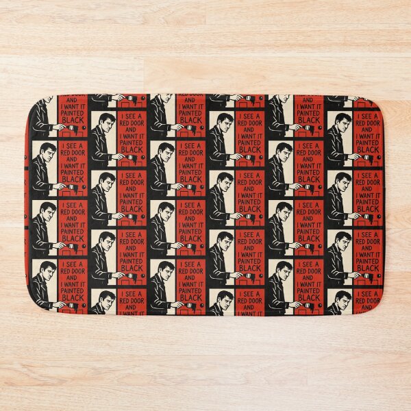 Item preview, Paint It Black Rolling Stones Parody – Sad Man Painting Red Door designed and sold by Donsean22.