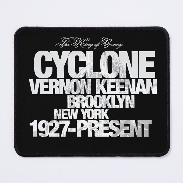 Item preview, Coney Island Cyclone Roller Coaster designed and sold by ThrillRags!.