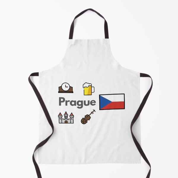 Item preview, Prague Czech Republic Travel – Castle, Beer & Old Town Emoji Design designed and sold by iccdesignsshop.