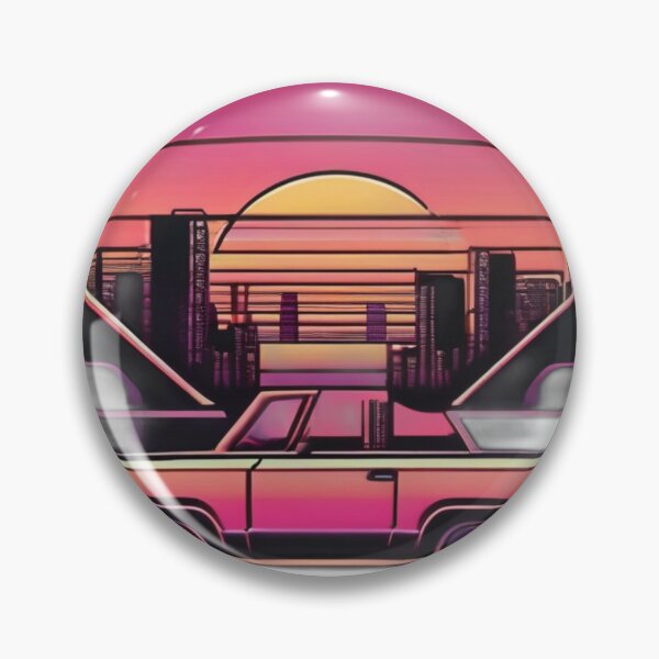 Item preview, Retro Sunset T-Shirt design designed and sold by Bad7Wear.
