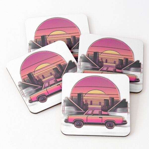 Item preview, Retro Sunset T-Shirt design designed and sold by Bad7Wear.