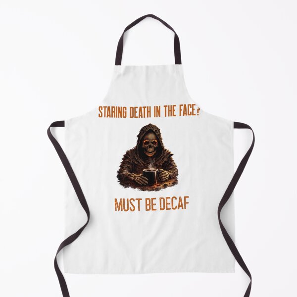 Item preview, Must Be Decaf Funny Coffee Shirt designed and sold by spencestees.