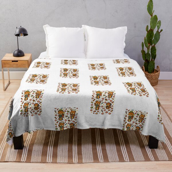 Item preview, Kawaii Tiger Pattern – Cute Animal Garden Theme designed and sold by Joyfulfabric.