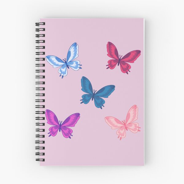 Aperçu de l'œuvre Pack d'autocollants papillons aquarelle esthétique créée et vendue par AOCollections.