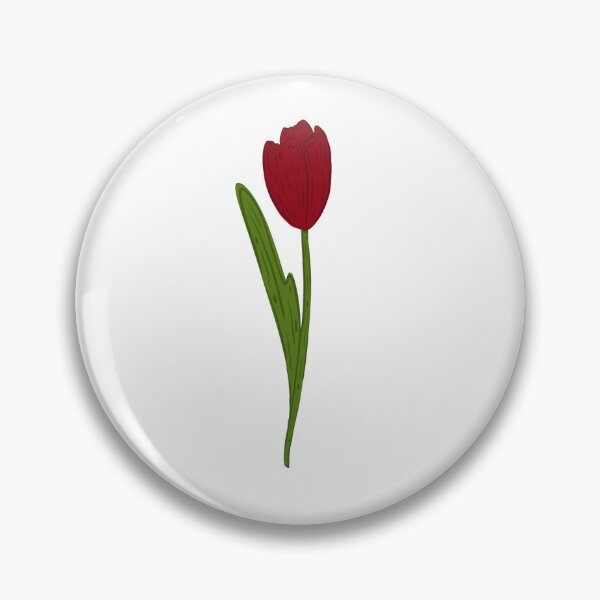 Item preview, red tulip designed and sold by KitschByKate.