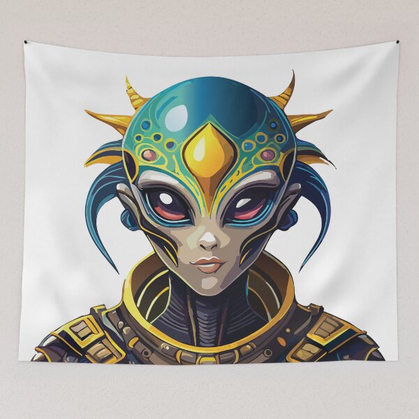 Item preview, The Celestial Blue Pleiadian Alien designed and sold by GBD888.