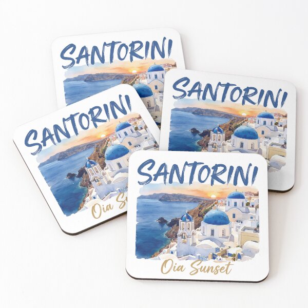 Item preview, Santorini Oia Sunset designed and sold by DucksAbducted.