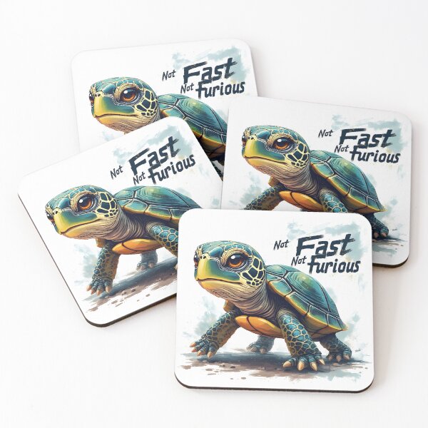 Item preview, Slow and Steady Tortoise – Not Fast Not Furious designed and sold by owi-art.