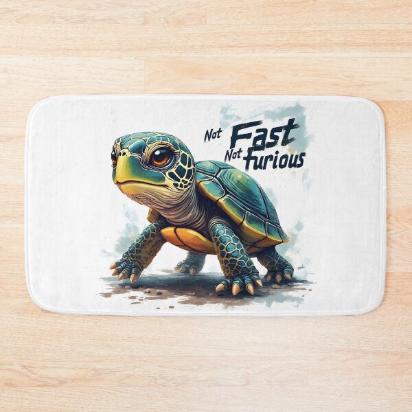 Item preview, Slow and Steady Tortoise – Not Fast Not Furious designed and sold by owi-art.