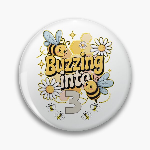Item preview, Buzzing Into 3 Cute Bee Third Birthday Party designed and sold by Nzgiftsandmore.