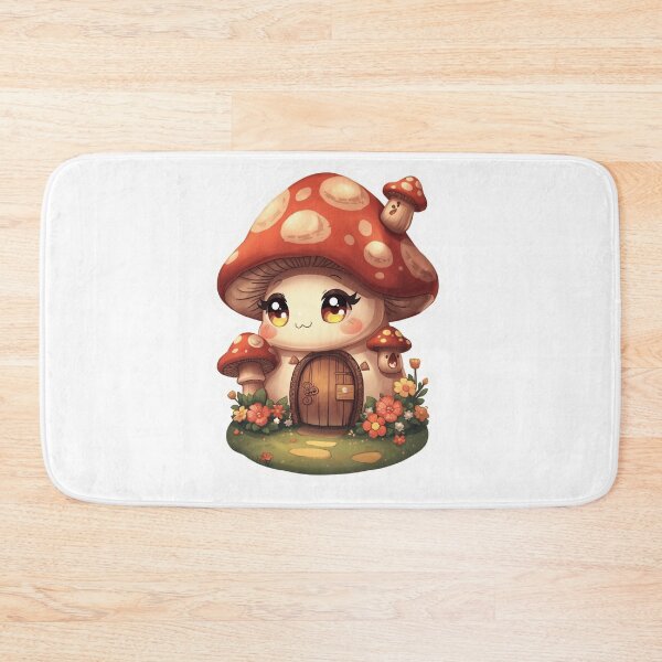 Item preview, Kawaii Mushroom House Tiny Door Garden Sticker designed and sold by funnyshop222.