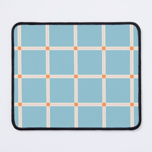 Item preview, Minimal 3Color Checker Aesthetic Pattern Point Skyblue designed and sold by jjunnymom.