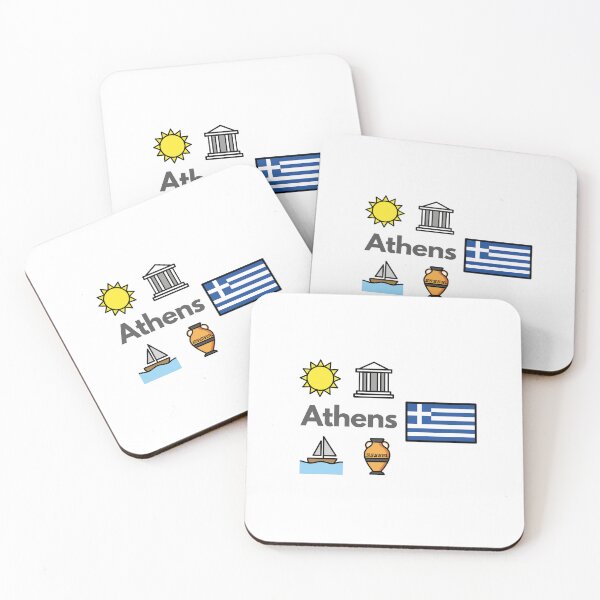 Item preview, Athens Greece Travel – Acropolis, History & Culture Emoji Design designed and sold by iccdesignsshop.