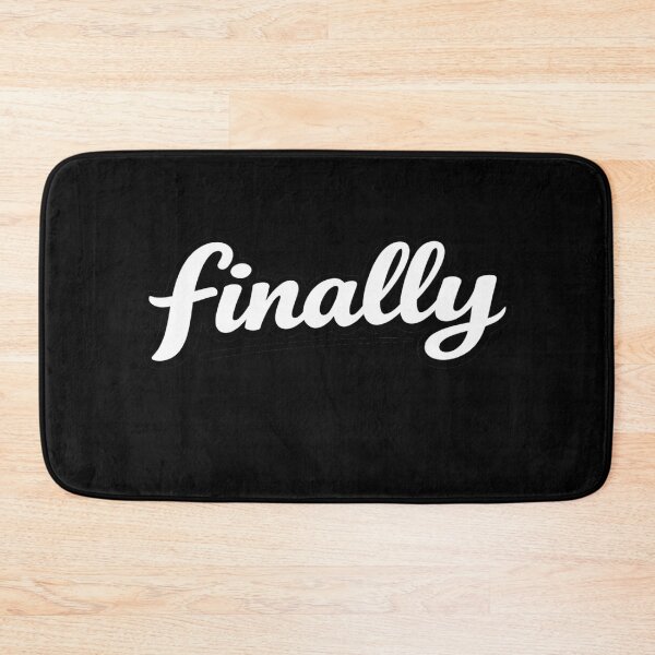 Item preview, “Finally” Script Typography – Bold Cursive Word Art for Stickers, Journals & Pinterest designed and sold by Bright Nest Studio.