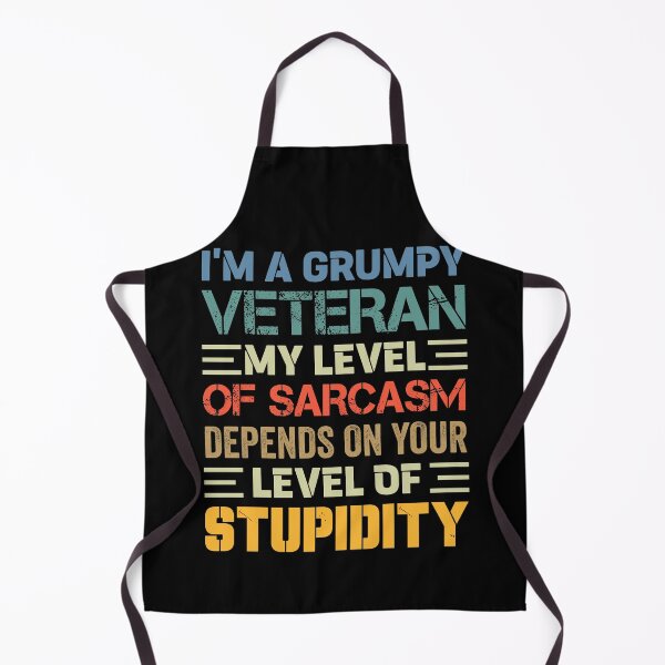 Item preview, Funny Veteran Sarcasm Quote designed and sold by KroghDs.