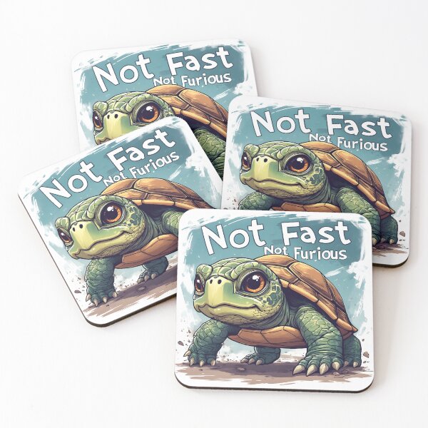 Item preview, Chill Tortoise Humor – Not Fast Not Furious  designed and sold by owi-art.