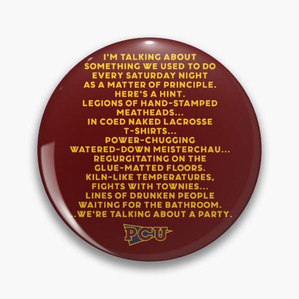 Item preview, Talking About a Party - PCU Movie designed and sold by darklordpug.