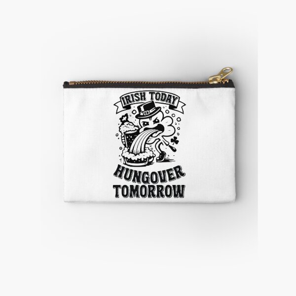 Item preview, Irish Today Hungover Tomorrow - Funny St Patricks Day Drinking Humor designed and sold by FuzionRaptor.