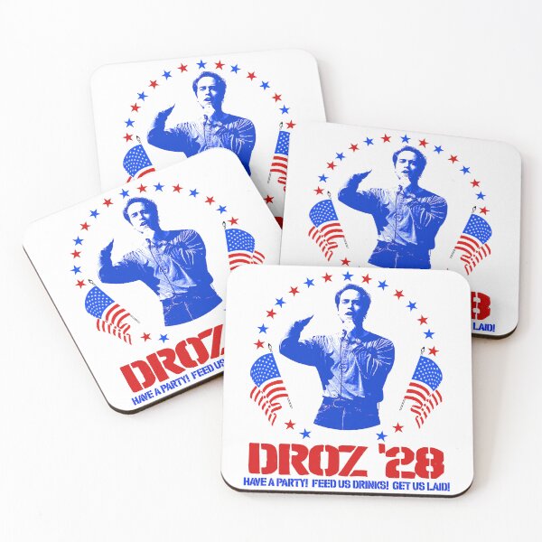 Item preview, Droz For President 2028 - PCU Movie designed and sold by darklordpug.