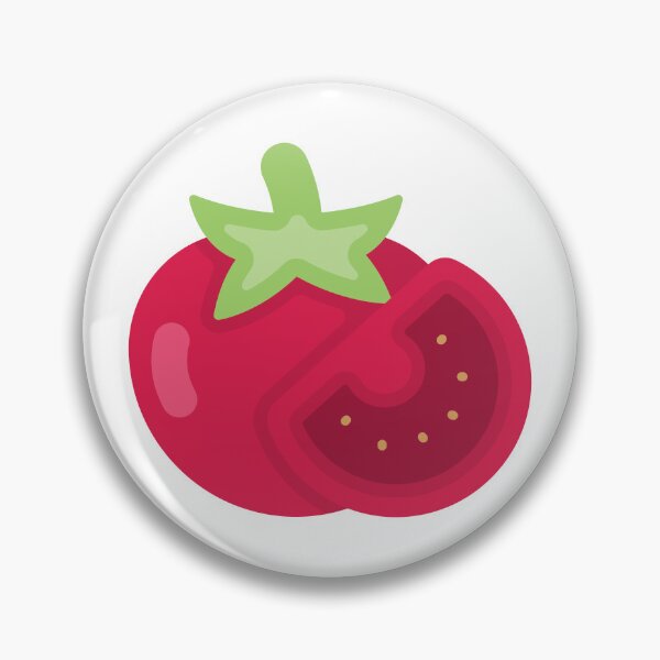 Item preview, Fresh Red Tomato - Juicy Fruit-Vegetable Sticker for Salads & Sauces designed and sold by Tr Creative Design.