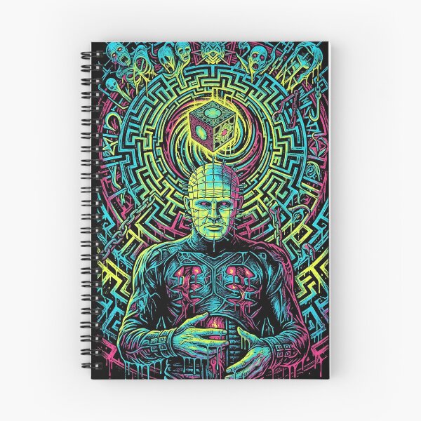 Item preview, "Acid Horror" Pinhead Neon Labyrinth & puzzle box designed and sold by THELOREAN.