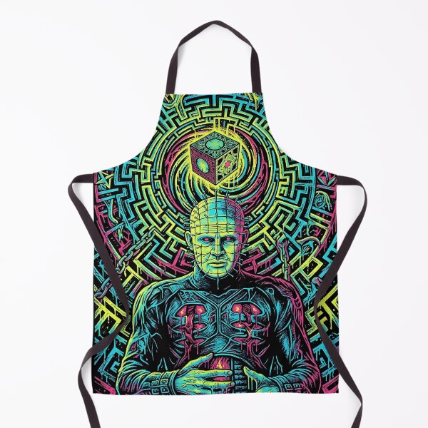 Item preview, "Acid Horror" Pinhead Neon Labyrinth & puzzle box designed and sold by THELOREAN.