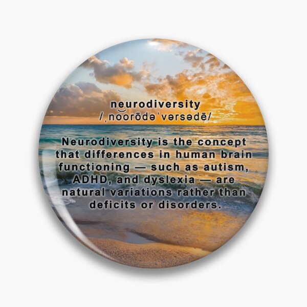 Item preview, Neurodiversity defined designed and sold by serenafincel.