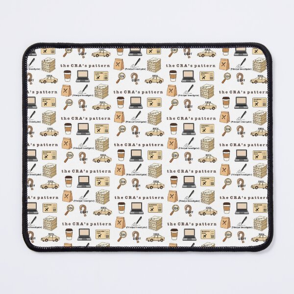 Item preview, CRA Life Emojis Pattern - The Clinical Research Associate Collection designed and sold by FastTrackSelect.