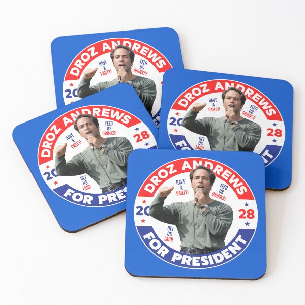 Item preview, Droz For President 2028 - PCU Movie designed and sold by darklordpug.