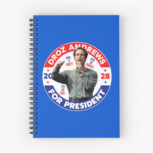 Item preview, Droz For President 2028 - PCU Movie designed and sold by darklordpug.