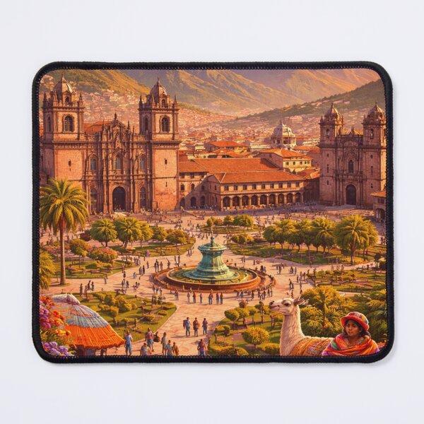 Artikelvorschau, Vintage-Reiseposter von Cusco, Peru entworfen und verkauft von ElartedeNoel.