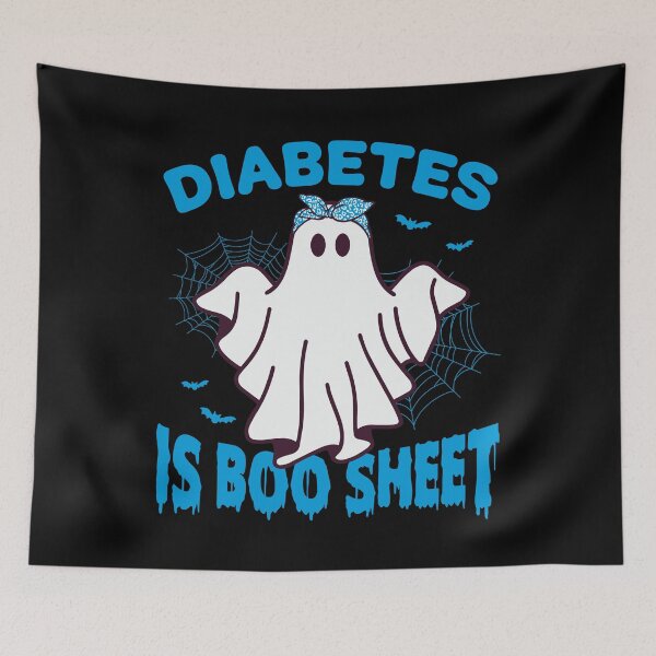 Item preview, Kids Diabetes Halloween Ghost designed and sold by KroghDs.