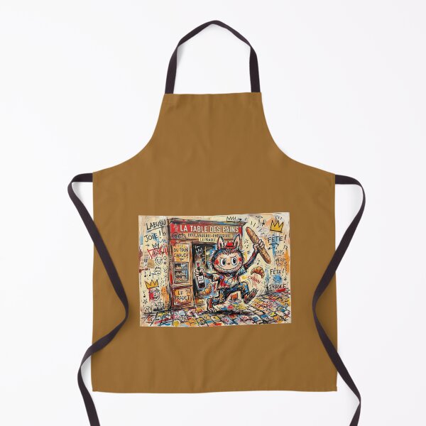 Item preview, Labubu is coming out of the bakery. designed and sold by Natalia-Vlad.