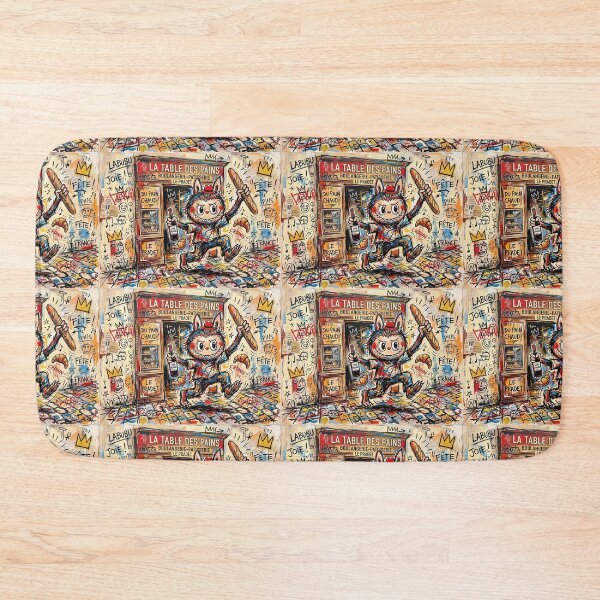 Item preview, Labubu is coming out of the bakery. designed and sold by Natalia-Vlad.