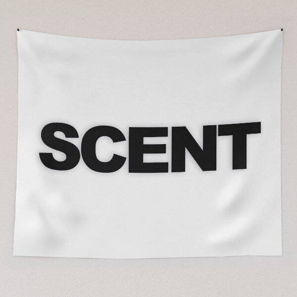 Item preview, SCENT — Black Minimal Bold Type Statement designed and sold by WORDPAUSE.