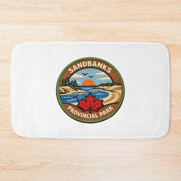 Item preview, Sandbanks Provincial Park Vintage Patch designed and sold by CompassLake.