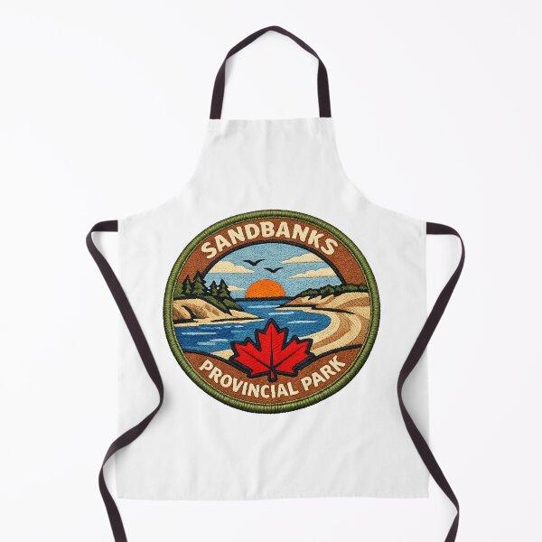 Item preview, Sandbanks Provincial Park Vintage Patch designed and sold by CompassLake.